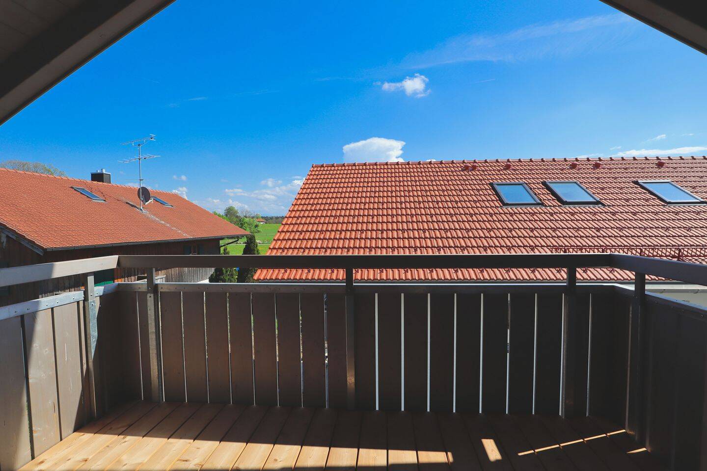 Blick Balkon Süden