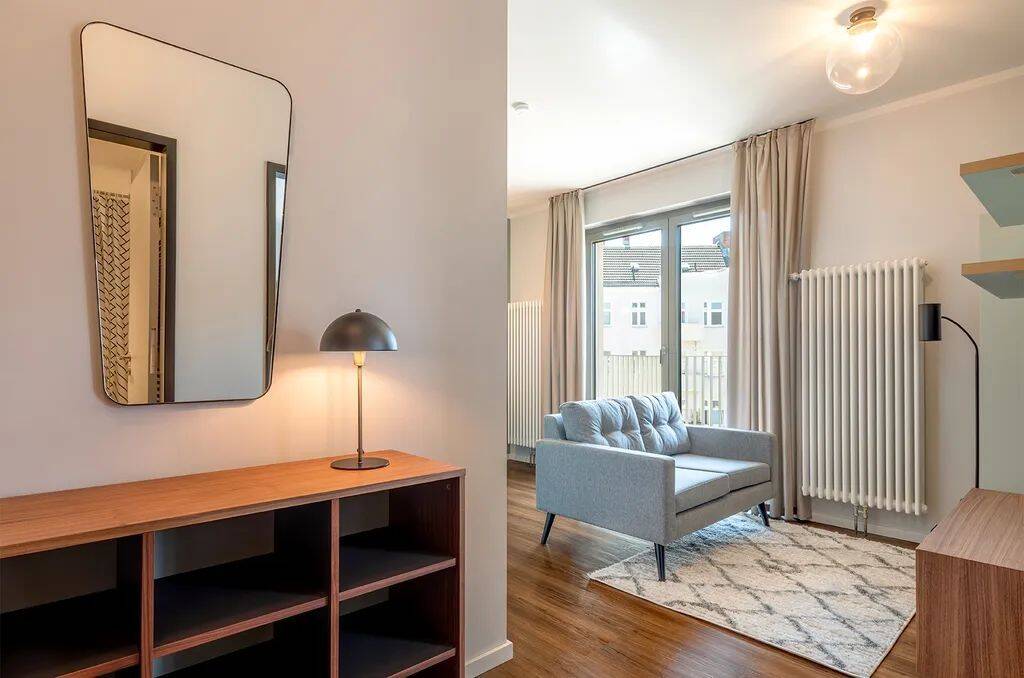 Thumbnail-Gemütliche unbefristete 2-Zimmer-Wohnung mit offenem Wohnbereich und Balkon im RIX Neukölln