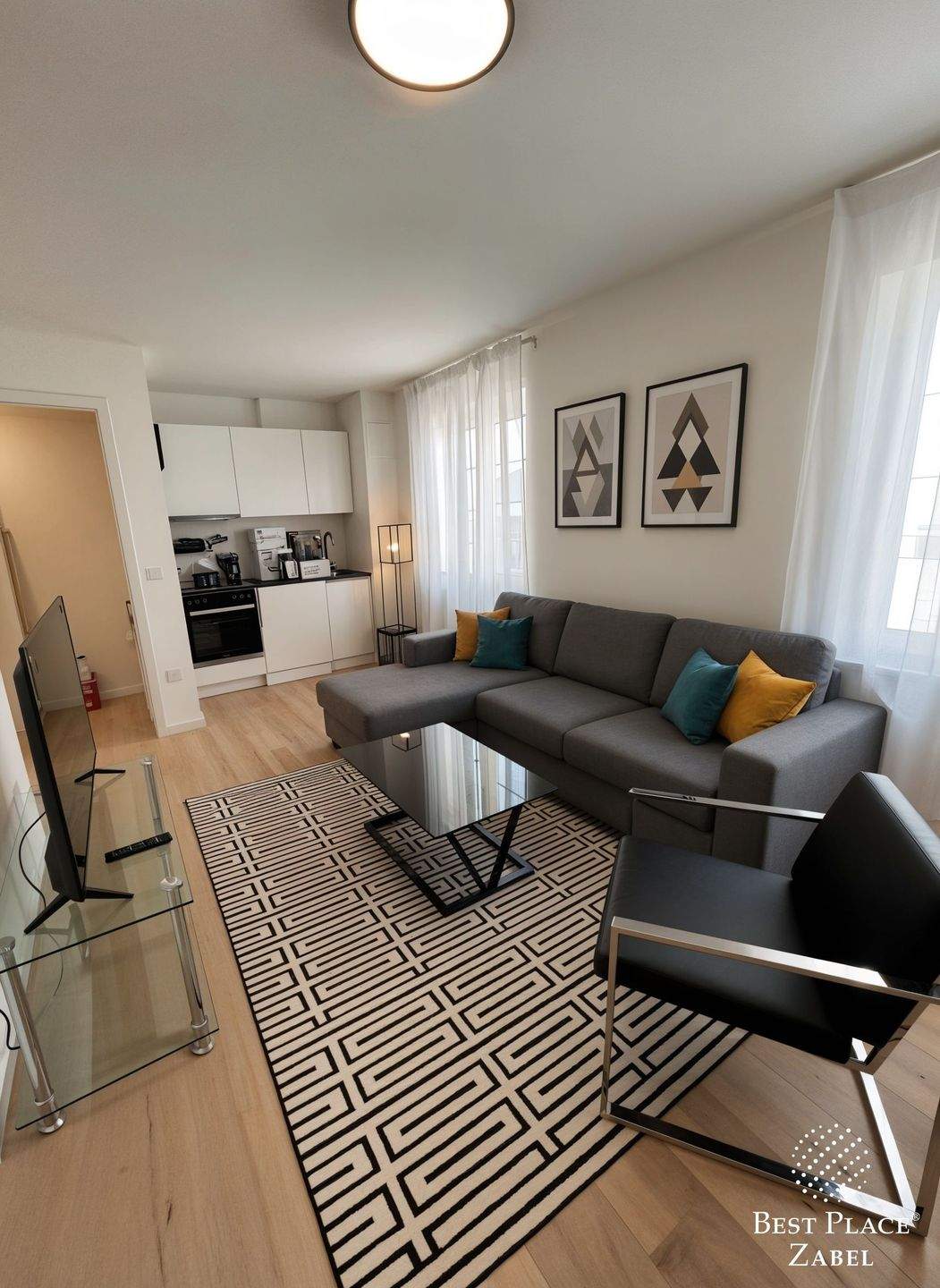 Thumbnail-Modernes 1-Zimmer-Apartment nahe der Klinik