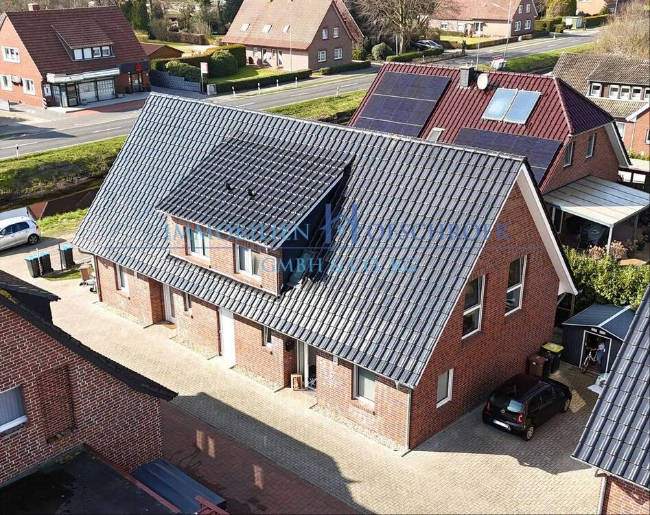 Thumbnail-K 622 - Neuwertige, attraktive und vermietete Doppelhaushälfte mit minimalen Energiekosten in ruhiger Lage von Papenburg!