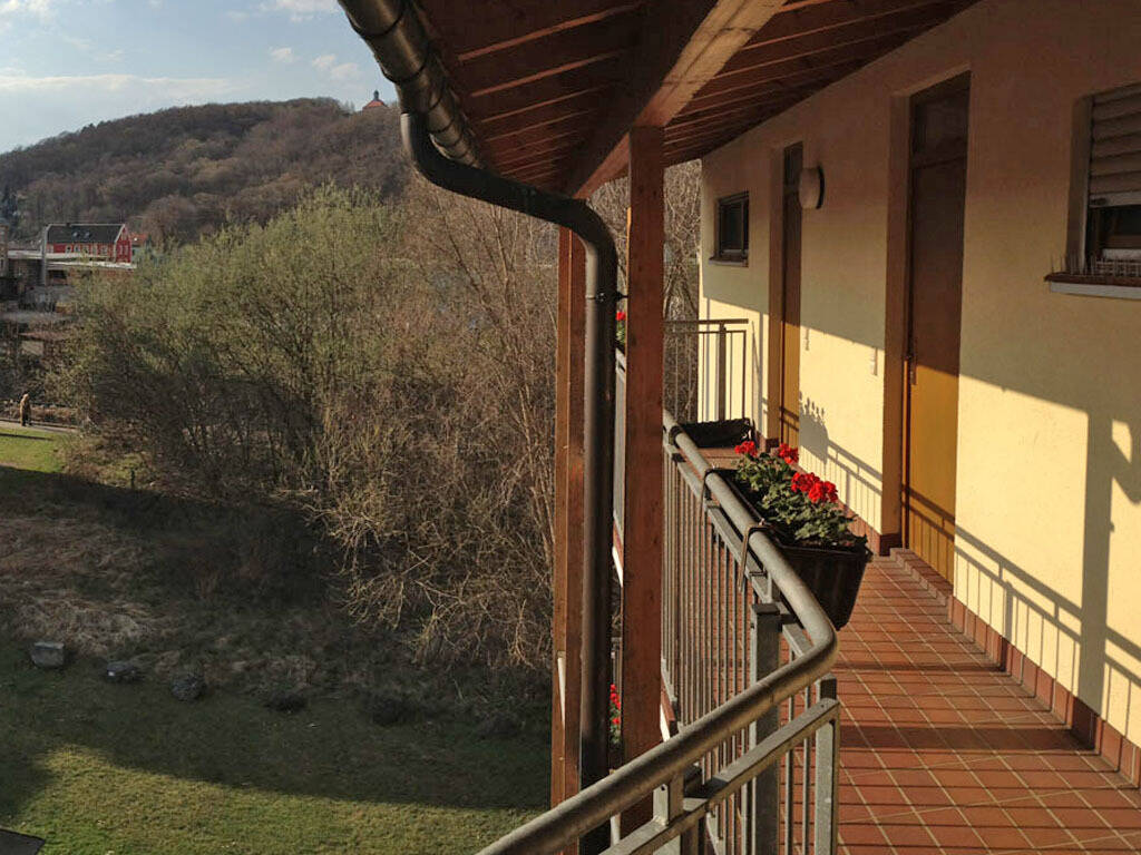 Ausblick Hausflur