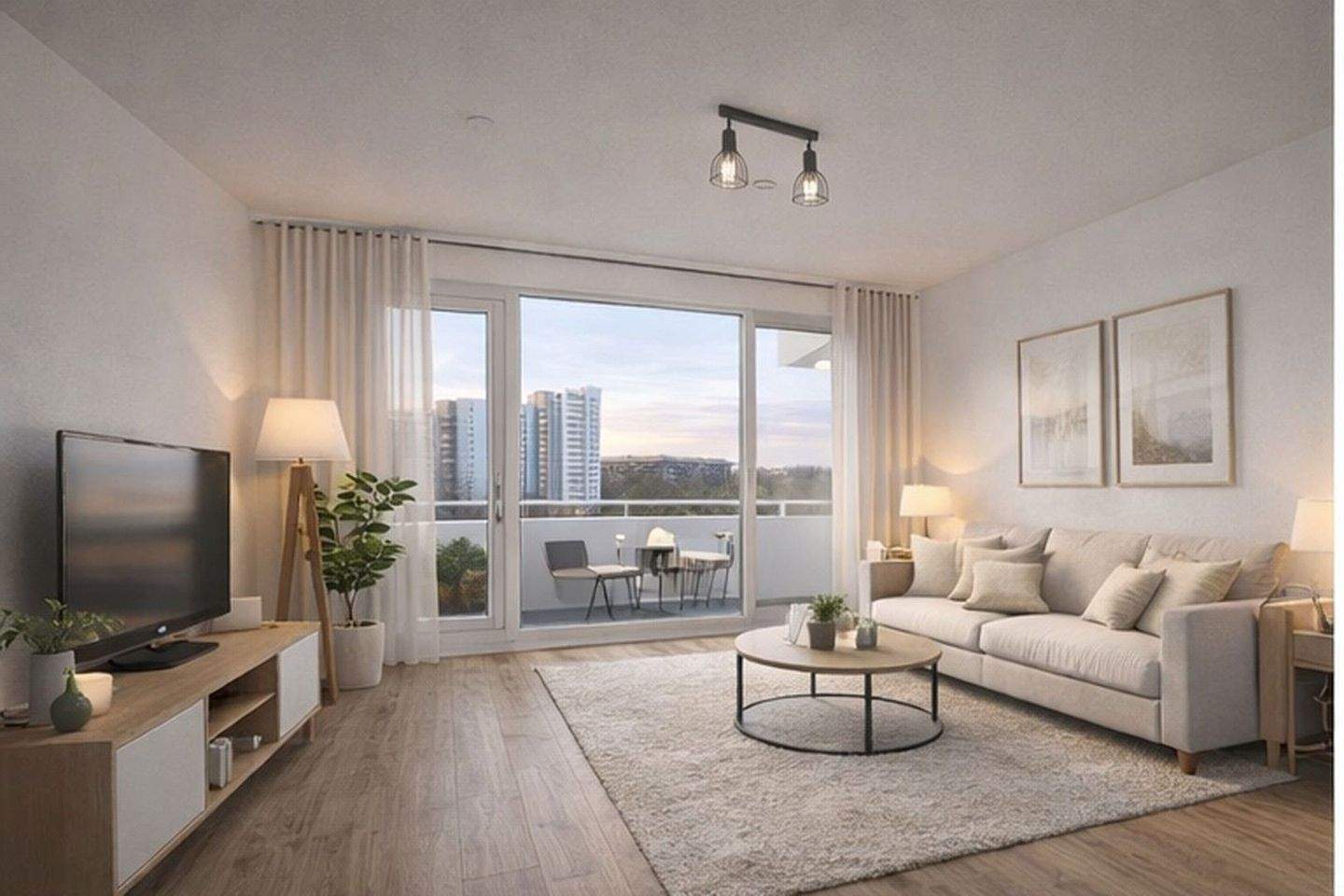 Thumbnail-Modern renovierte 3-Zimmer-Wohnung mit Balkon & Stellplatz in Kaiserslautern-Betzenberg