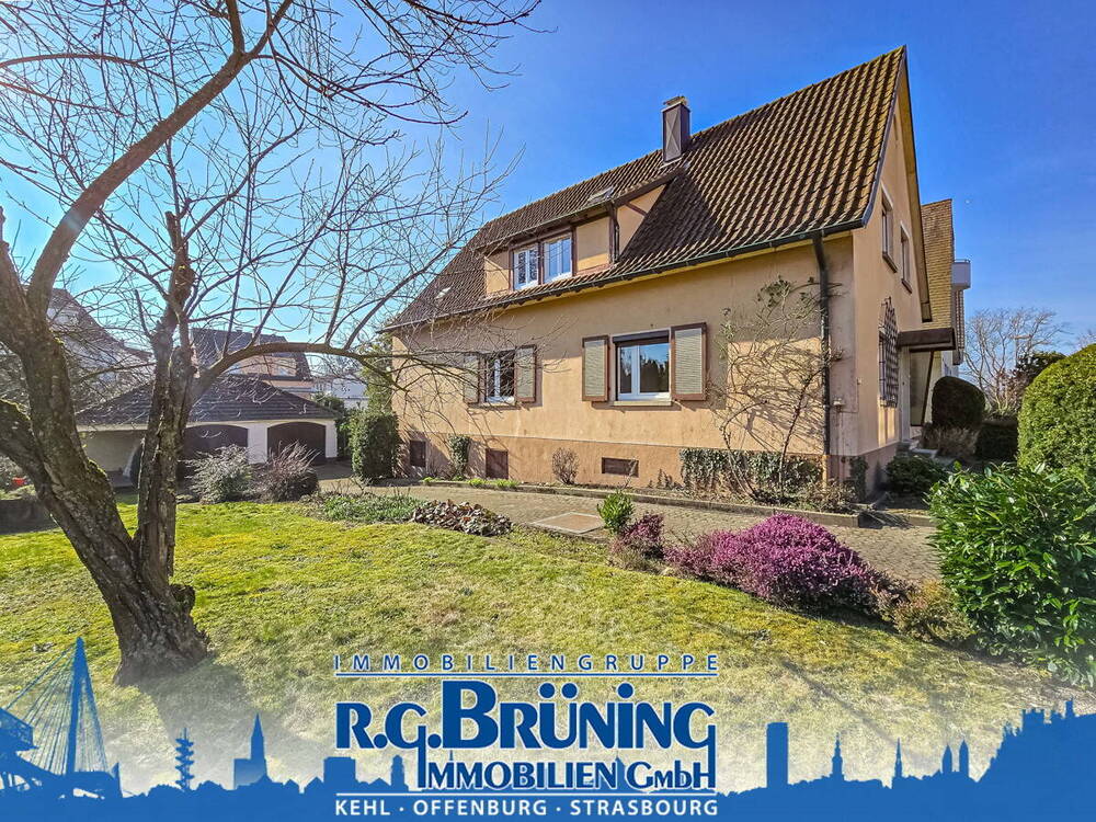 Thumbnail-Zweifamilienhaus mit Geschichte auf der Insel in Kehl