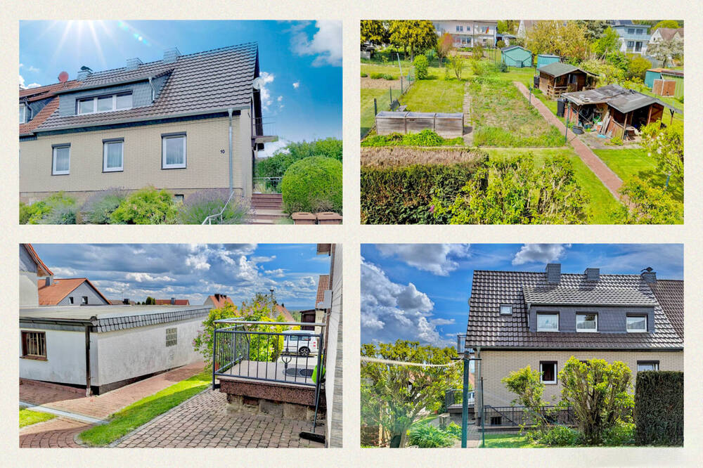 Thumbnail-Individuelles Zweifamilienhaus mit großem Grundstück und Garage in bester Lage von Schauenburg-Elg.