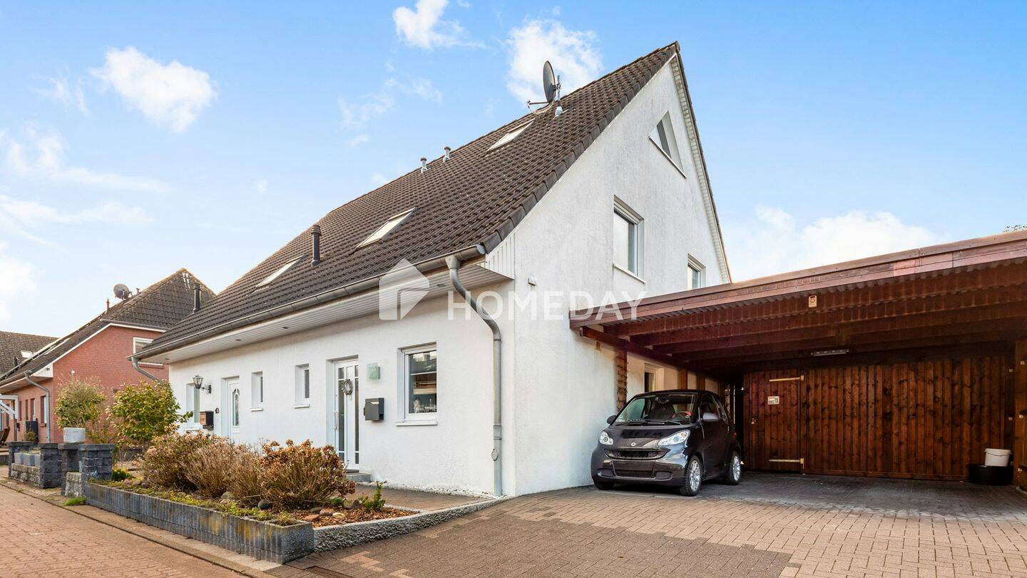Thumbnail-Raum für die ganze Familie: Doppelhaushälfte mit Carport und Garten