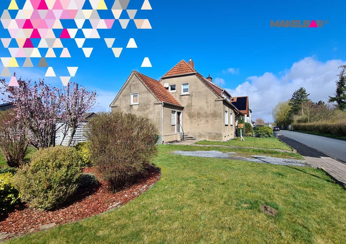 Thumbnail-DOPPELHAUSHÄLFTE MIT BAULANDRESERVE – SELTEN, EHRLICH, VIELSEITIG
