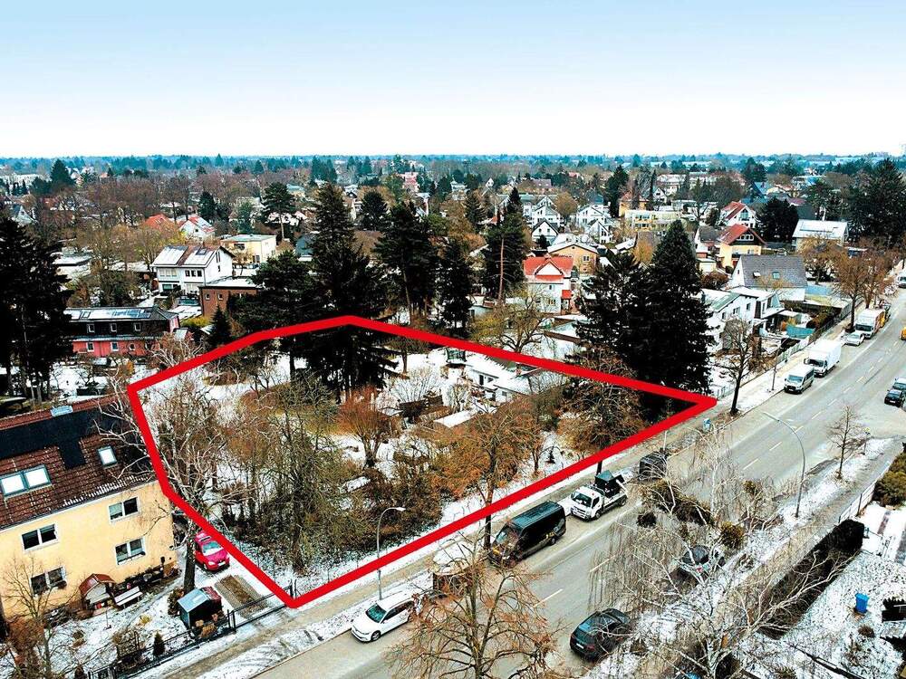 Thumbnail-Großzügiges Baugrundstück (auch separat bebaubar, da 2 Flurstücke) mit BungalowWochenendhaus