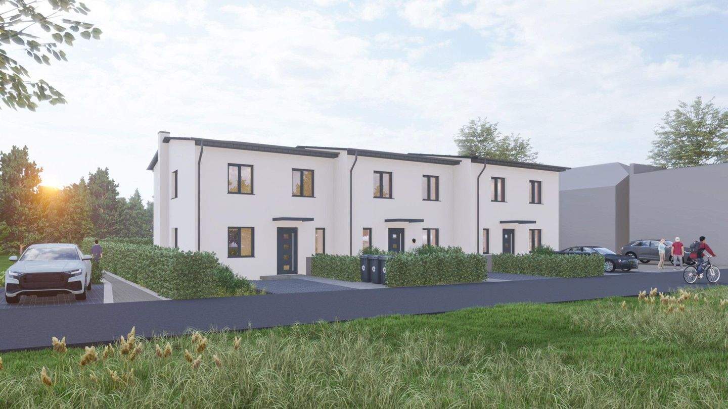 Thumbnail-Neubau Erstvermietung: Reihenhaus 15 Minuten bis Rostock - ruhiges Wohnen bei Satow!