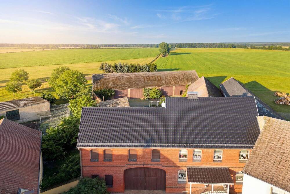 Thumbnail-Vierseitenhof! Modernes Wohnhaus, Scheune, Nebengebäude in wundervoller Lage bei Jessen (Elster)