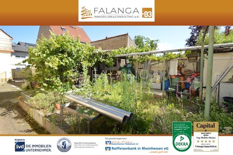 Thumbnail-Falanga Immobilien - 1-2 Fam.Hs. mit vielfältigen Möglichkeiten & tollem Hof-Gartenbereich in Bud.