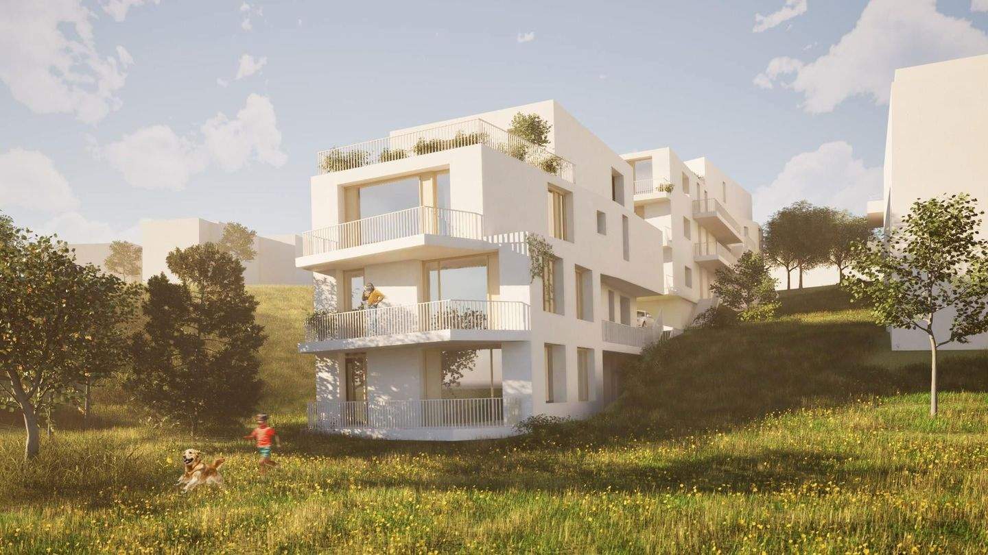 Thumbnail-Baugrundstück in Hanglage mit wunderschöner Aussicht