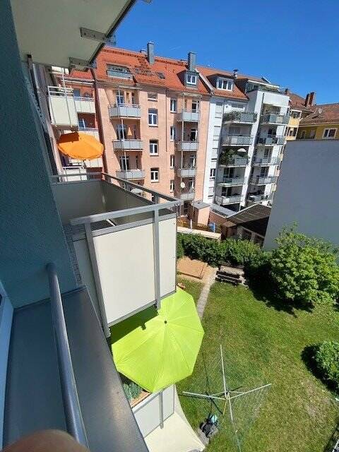 Thumbnail-Für Treppensteiger - 2-Zimmer-Wohnung mit Balkon in der Nürnberger Südstadt, Halskestr. 3 - 4. OG ohne Aufzug
