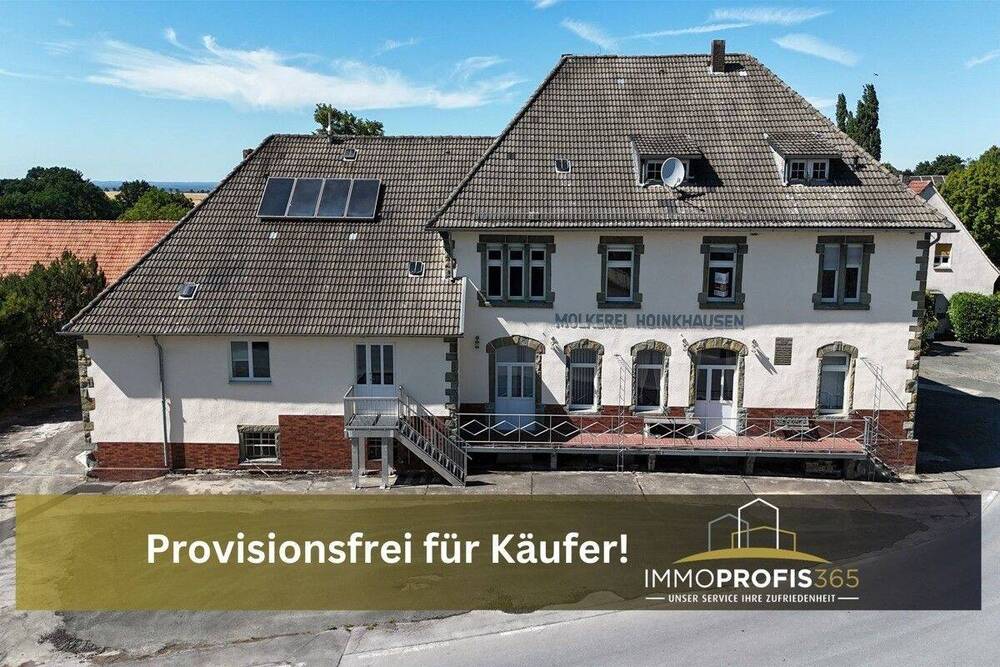 Thumbnail-Provisionsfrei für Käufer, Ehemal. Molkerei, 14 Schlafzimmer, Ideale Monteursunterkünfte und Hallen
