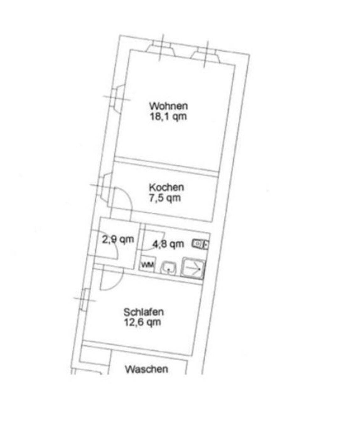Thumbnail-ungewöhnliche Wohnung Obere Schloßstr. Schwarzenberg