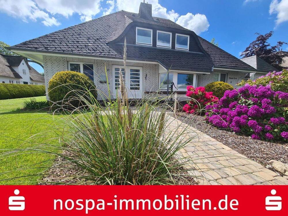 Thumbnail-Gepflegtes Einfamilienhaus mit genehmigter Ferienwohnung, 5 Bädern, 2 Terrassen und Saunabereich