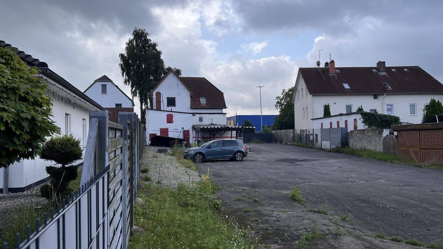 Aus Richtung Tannenstraße