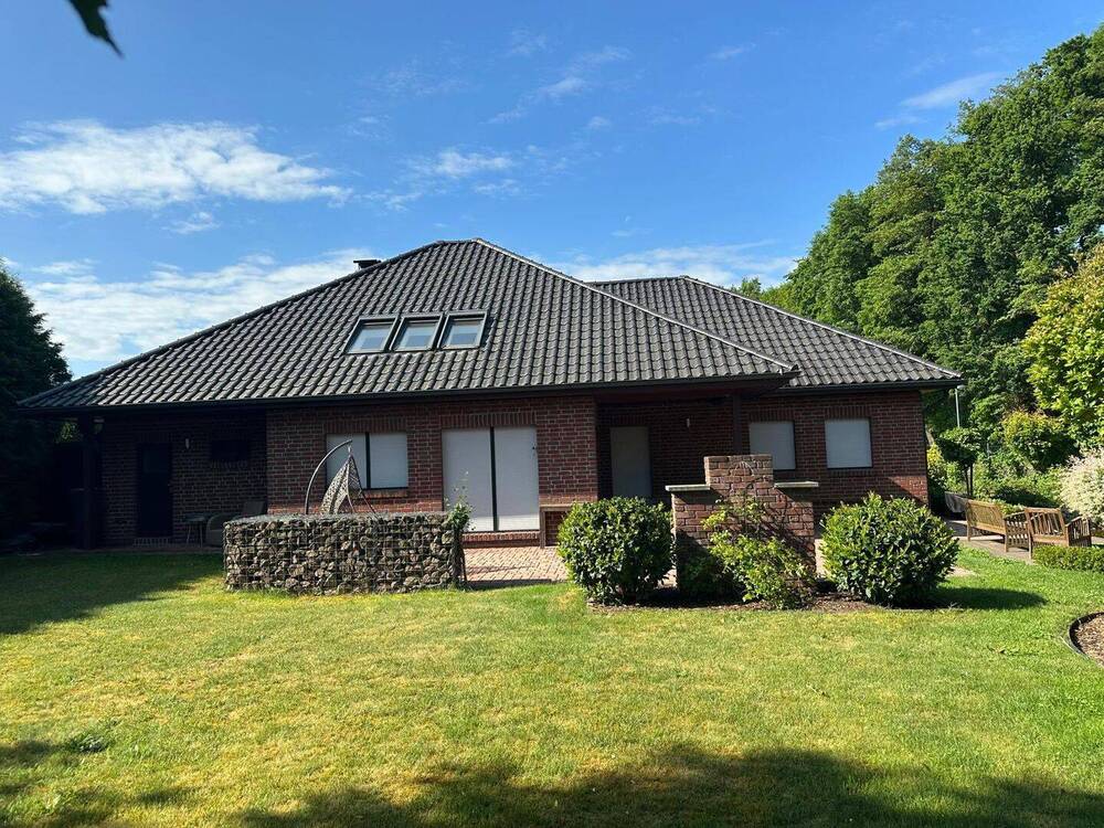 Hausansicht Garten 