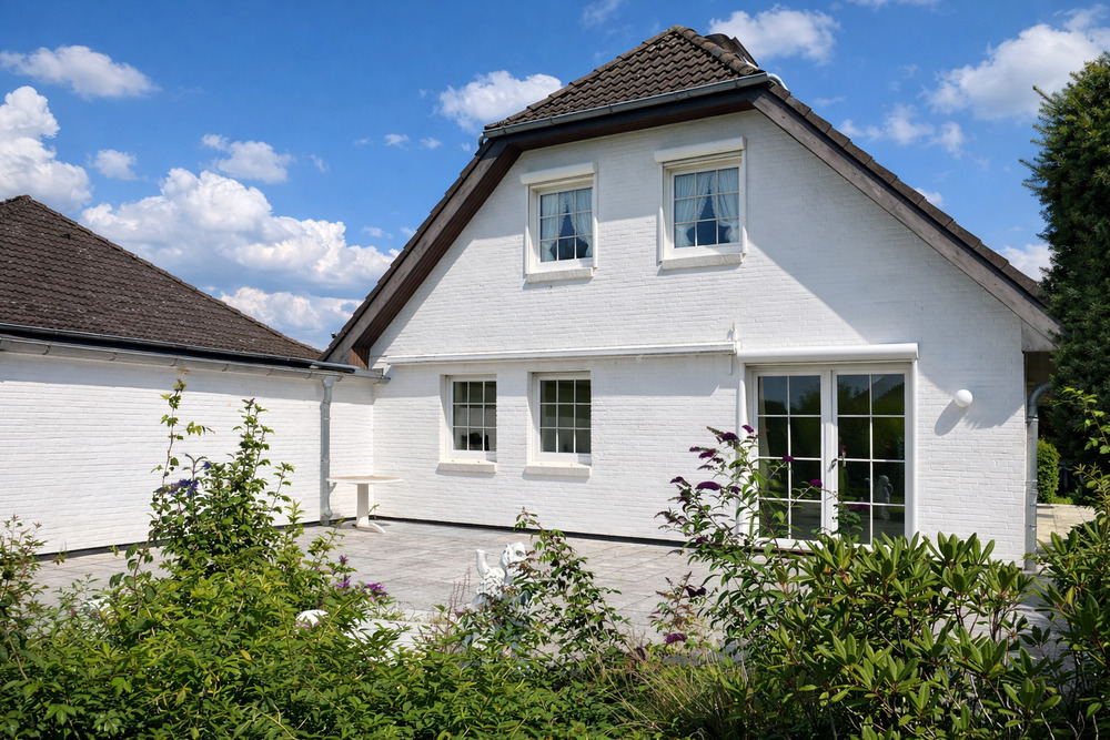 Thumbnail-Idyllisch gelegenes Einfamilienhaus mit herrlich eingewachsenem Grundstück