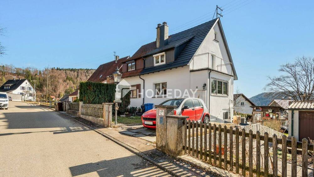 Thumbnail-Ankommen und wohlfühlen: Solide Doppelhaushälfte mit Süd-Terrasse, Gartenidylle und Stellplatz