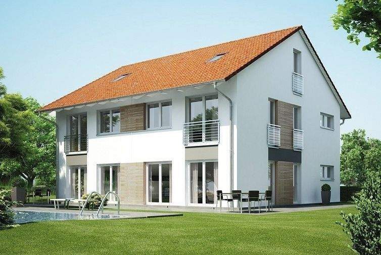 Thumbnail-``Neubau`` hochwertige DHH 120 m² Wohnfläche mit 473 m² Grund in Wertingen-Hirschbach