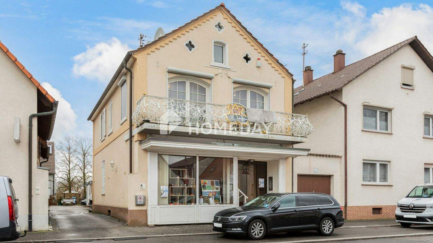 Thumbnail-MFH mit 2 WE + Gewerbe, 1.094 Quadratmeter Grundstück, leerstehend mit Perspektive