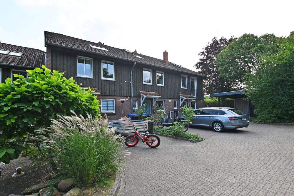 Thumbnail-Familienfreundliches Mittelreihenhaus mit Südausrichtung im grünen, östlichen Buchholz