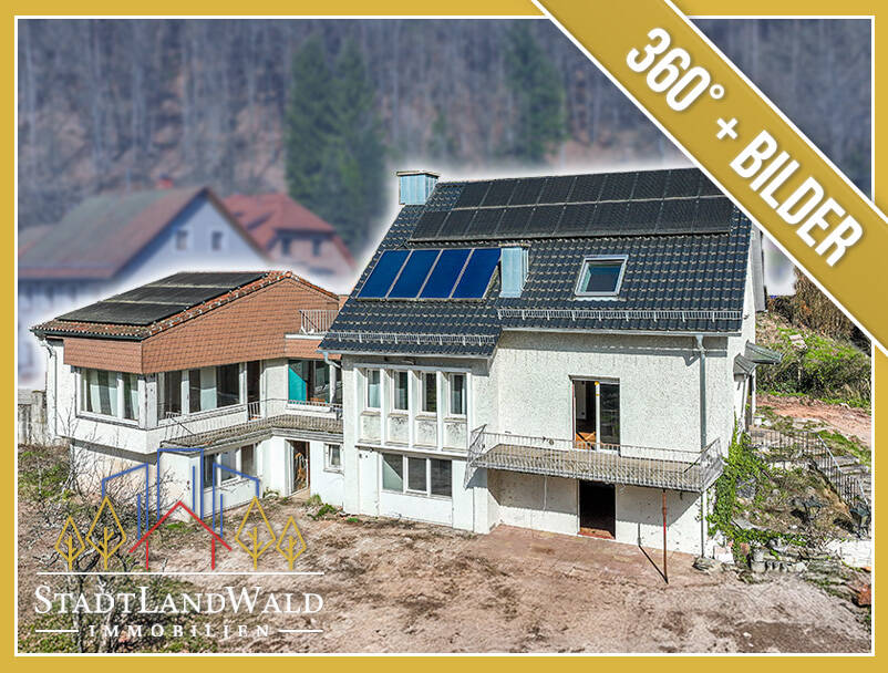 Thumbnail-Großzügig Wohnen - Einfamilienhaus mit Anbau und großem Grundstück in Lemberg-Glashütte