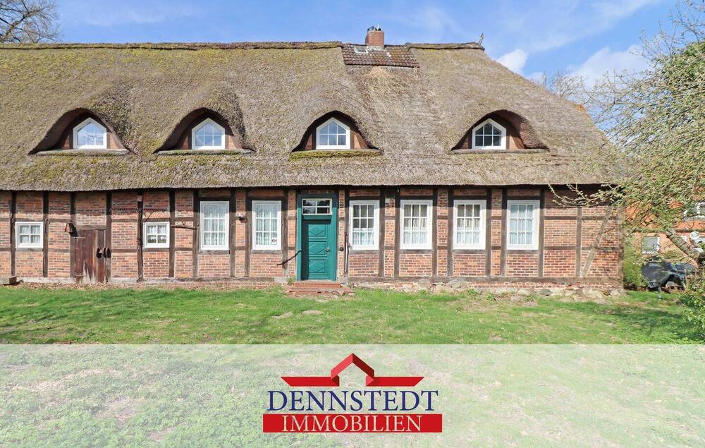 Thumbnail-Großzügiges Anwesen unter Reet in ruhiger Lage!