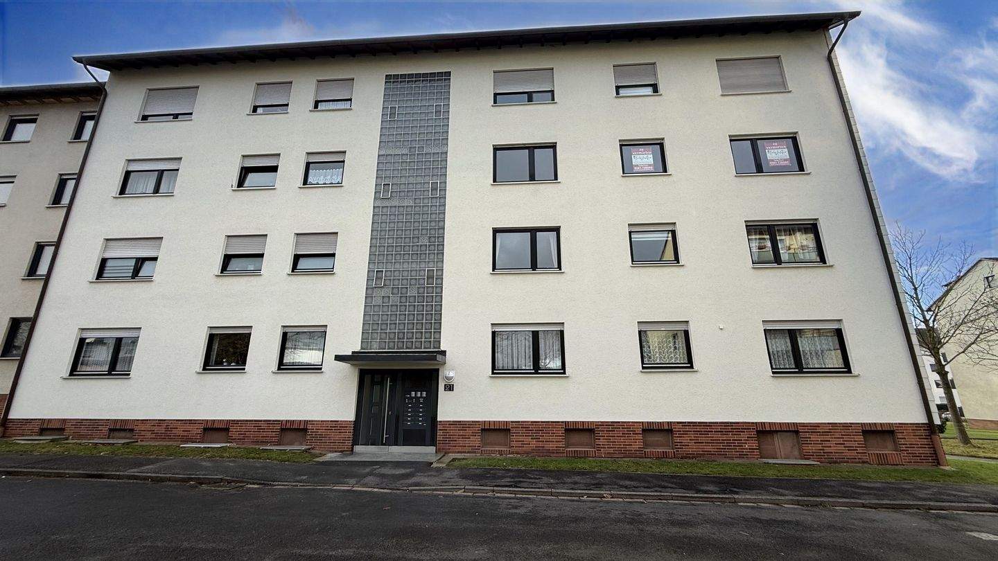 Thumbnail-Attraktive 3-Zimmer-Wohnung mit Südbalkon in ruhiger Lage von Vellmar-Obervellmar