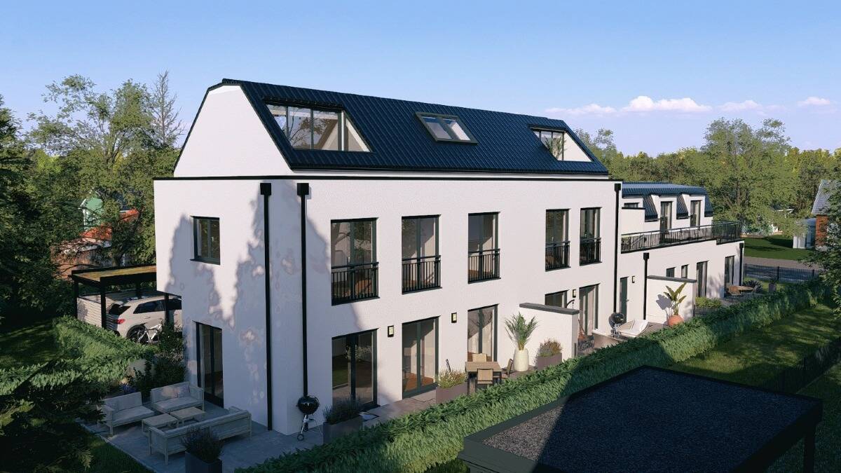 Thumbnail-Neubau: Modernes Reihenendhaus ruhig und zentral in Ottobrunn - REH3