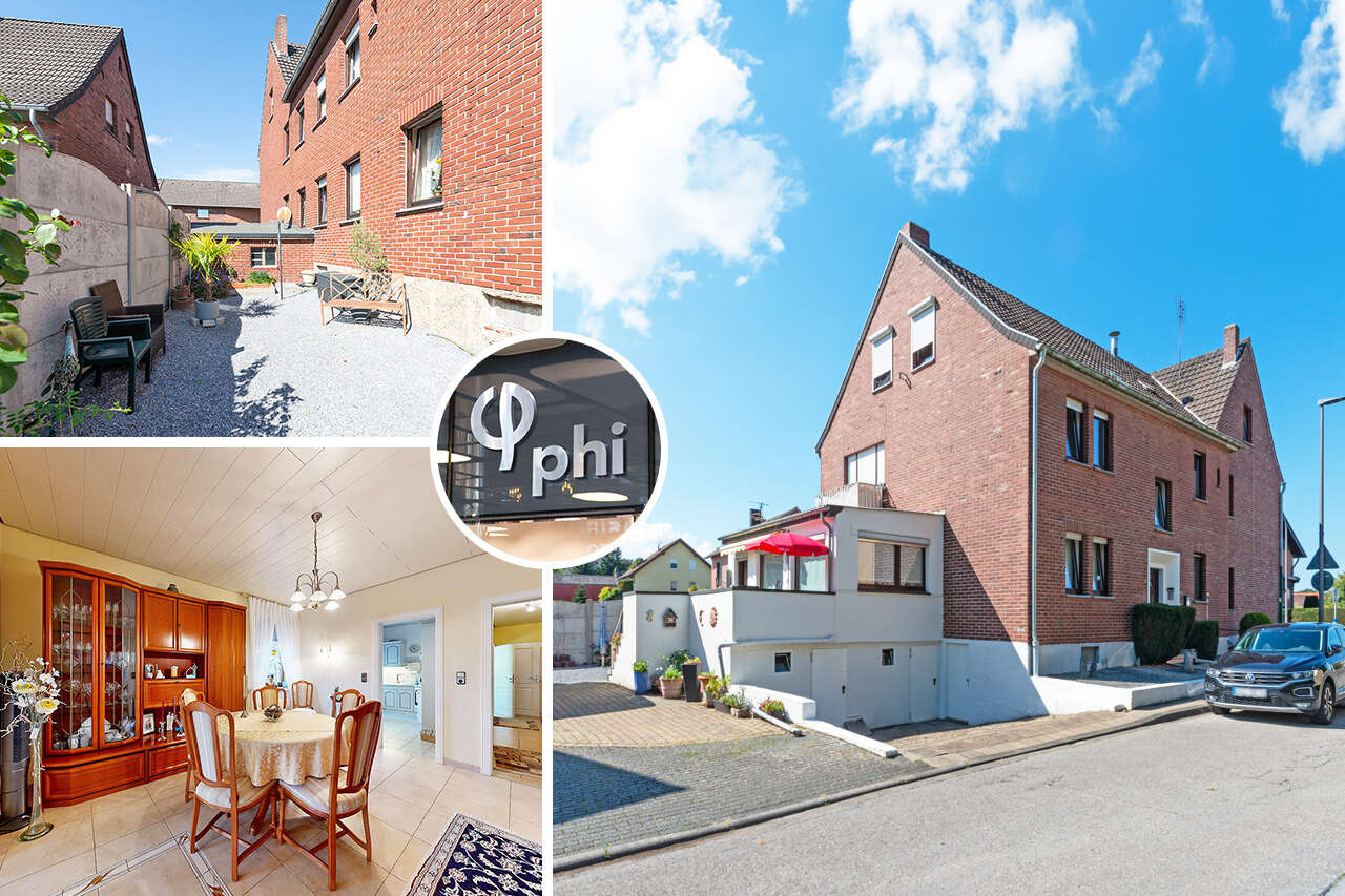 Thumbnail-PHI AACHEN - Solides 6-Familienhaus mit Garagen - gut vermietet & verkehrsgünstig in Jülich-Koslar!