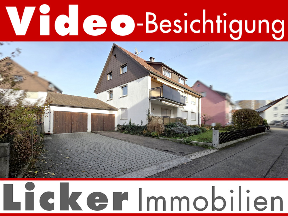 Thumbnail-3 Fam.-Haus mit Doppelgarage, Werkstättle und Garten
