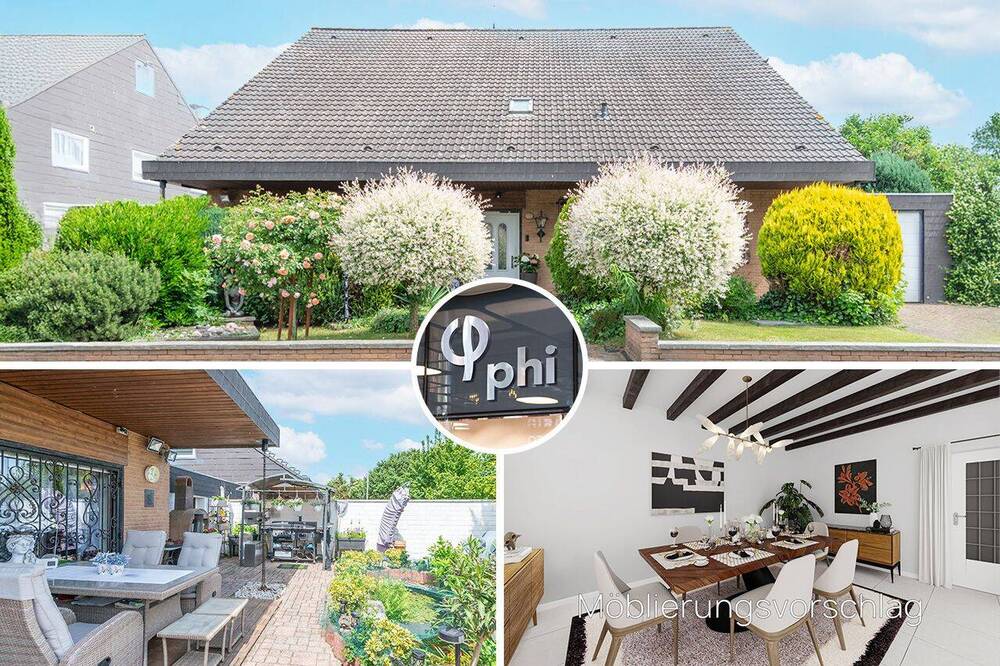 Thumbnail-PHI KÖLN - Freistehender Familientraum mit Einliegerwohnung und zwei Garagen in Erftstadt!