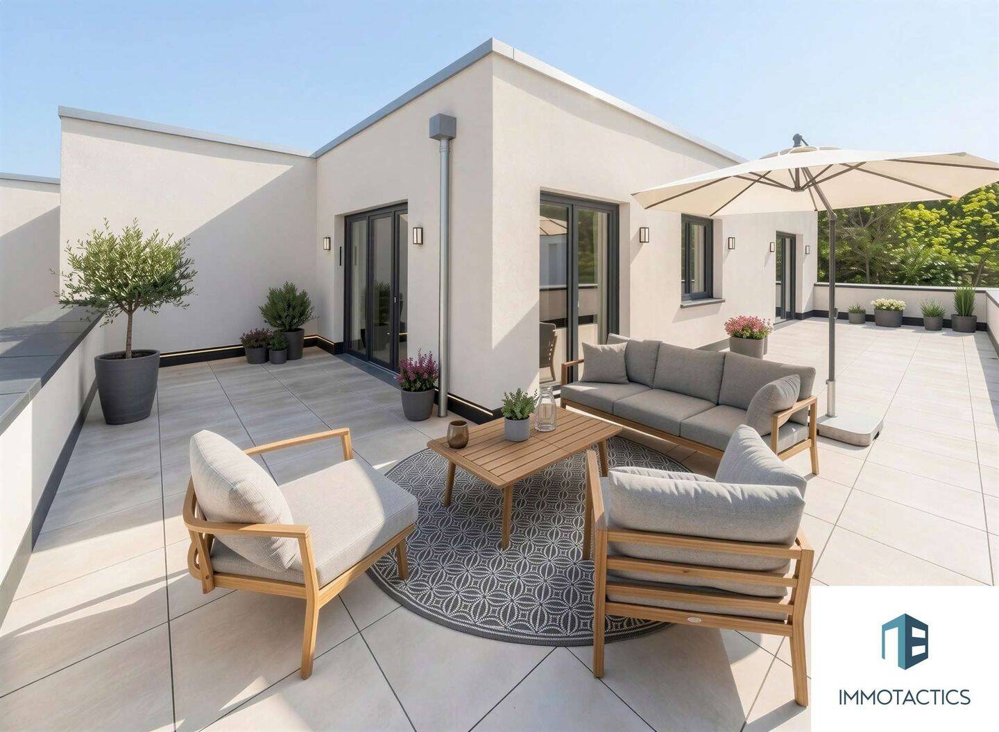 Thumbnail-barrierefreier Penthouse-Erstbezug mit 4 Zimmer, großer Dachterrasse und QNG-Standard in Bingen