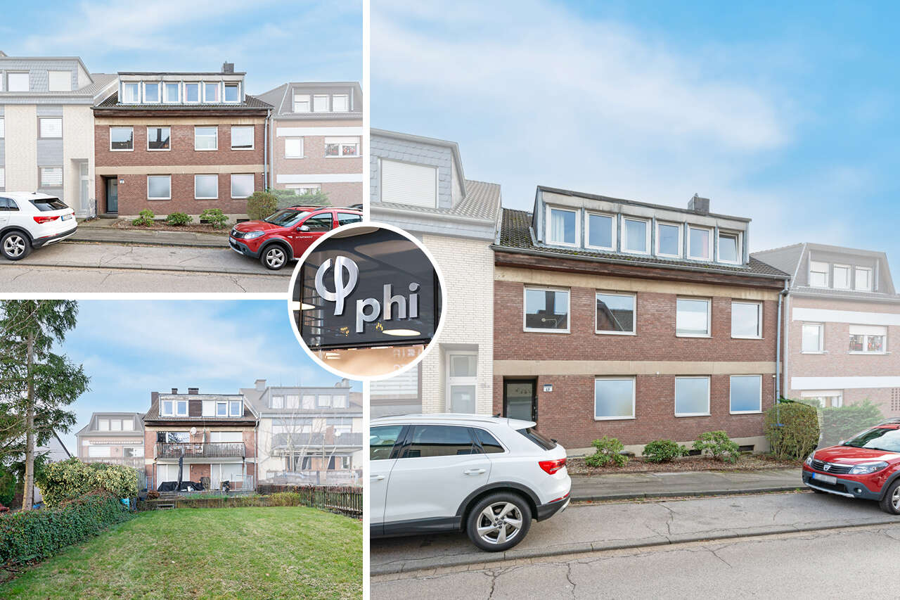 Thumbnail-PHI AACHEN - Gepflegtes Mehrfamilienhaus mit Garage in beliebter Lage von Stolberg!