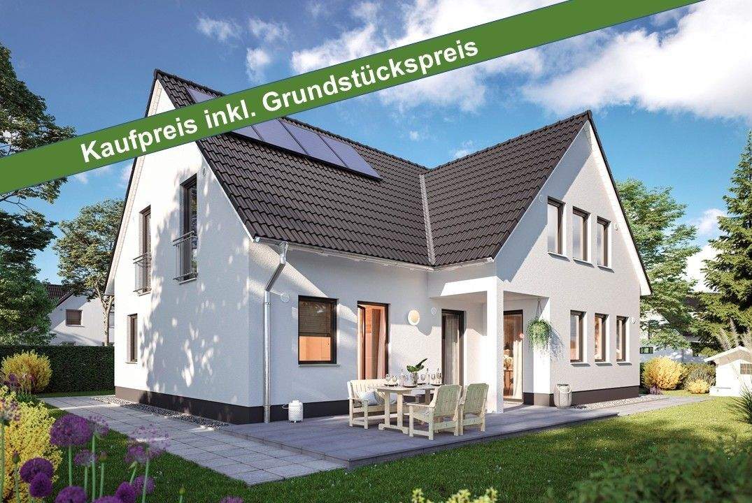 Thumbnail-Mit Grundstück: Ein tolles Zuhause für zwei Familien in Grabe mit Town & Country Haus