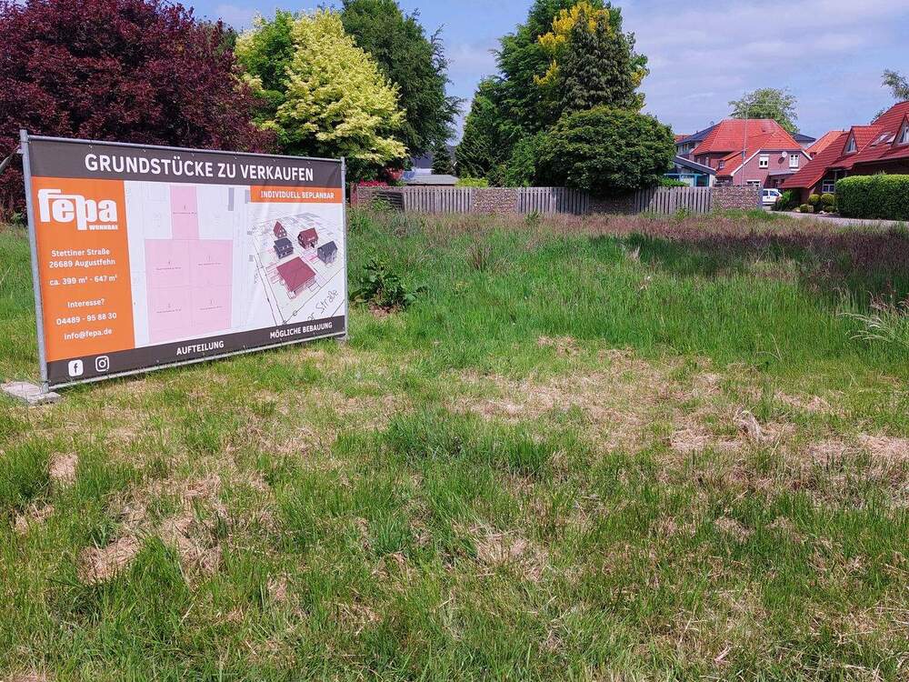 Thumbnail-Baugrundstück zentral in Augustfehn I