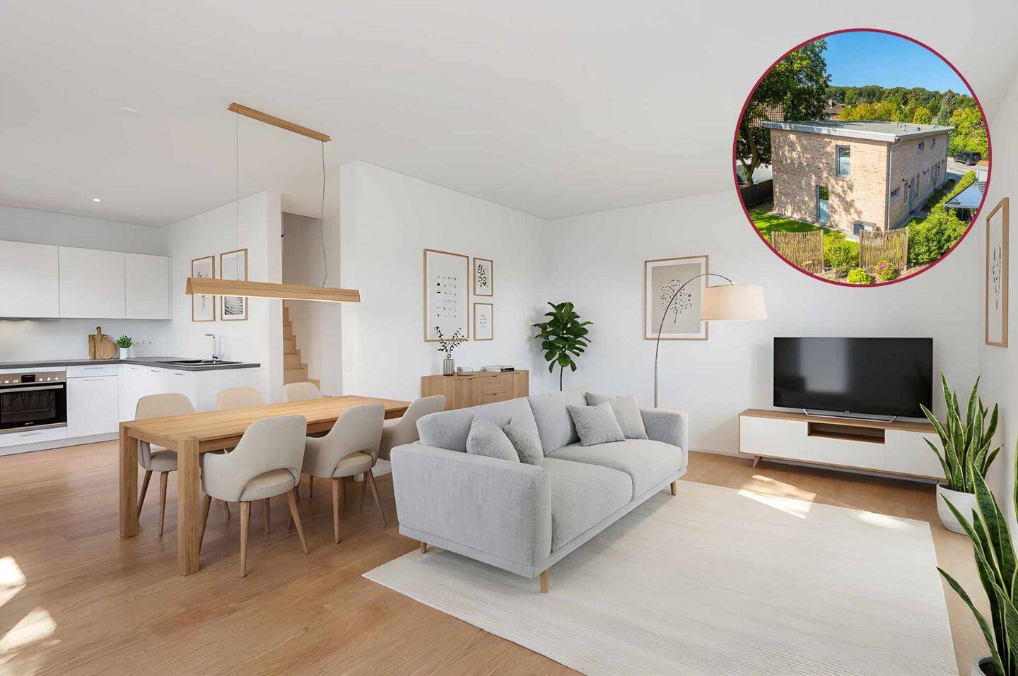 Thumbnail-Modernes Wohnen in Stade- stilvolle Doppelhaushälfte mit Garten, Terrasse & hochwertiger Ausstattung