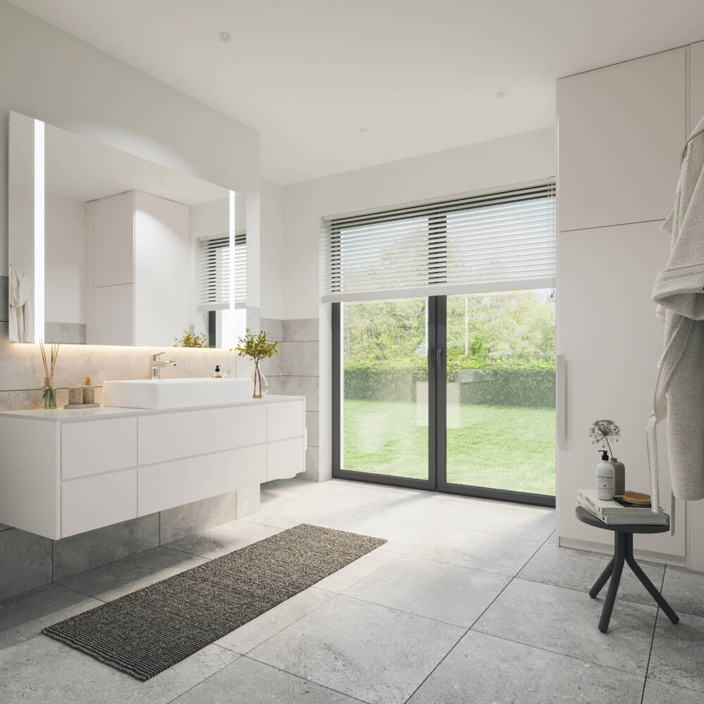 Thumbnail-NEUBAU Erdgeschoss-Eigentumswohnung mit Terrasse und Tiefgaragenstellplatz - Nähe Marienbergpark