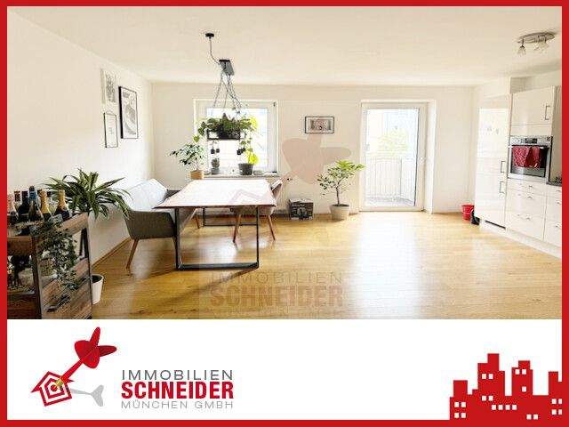 Thumbnail-IMMOBILIEN SCHNEIDER - Lehel- wunderschöne 4 Zi-Wohnung mit Wohnküche, Holzdielenboden und Balkon
