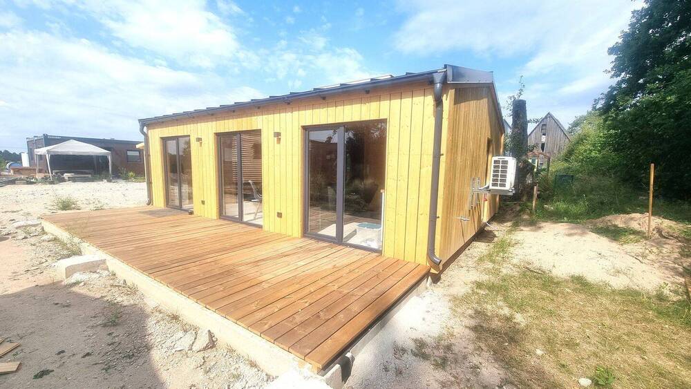 Thumbnail-Großzügiges Tiny-House mit ca. 42 m² und zusätzlich 20 m² Terrasse auf Pachtgrundstück (Tiny-House-Siedlung)