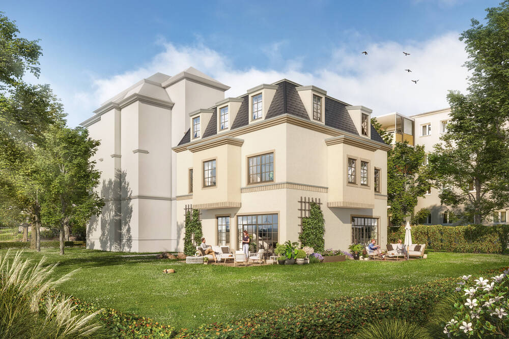 Thumbnail-Neubau Doppelhaushälfte in sehr ruhiger Lage in Striesen