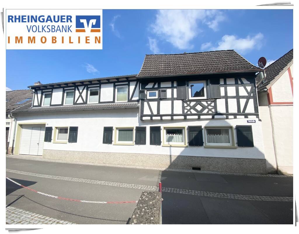 Thumbnail-** Kiedrich: Einfamilienhaus mit Einliegerwohnung in ruhiger Anliegerstraße **