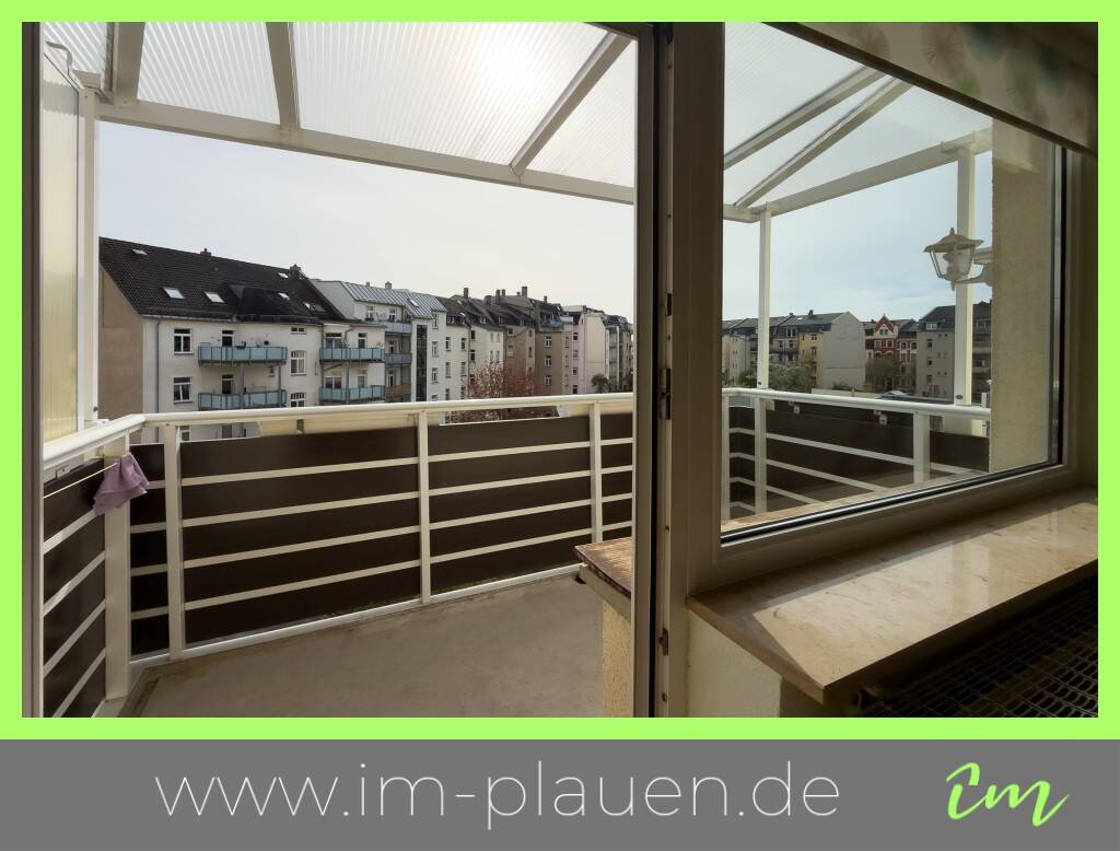 Thumbnail-Balkon - EBK - Bad mit Fenster | 3 Zimmer Eigentumswohnung Plauen Seehaus