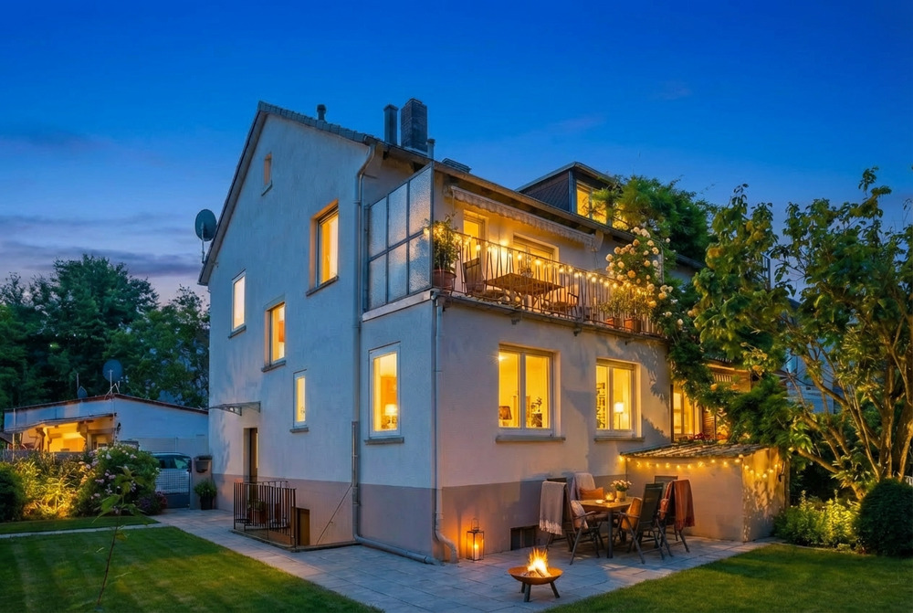 Thumbnail-Attraktives Reihenendhaus im Herzen Frankfurts