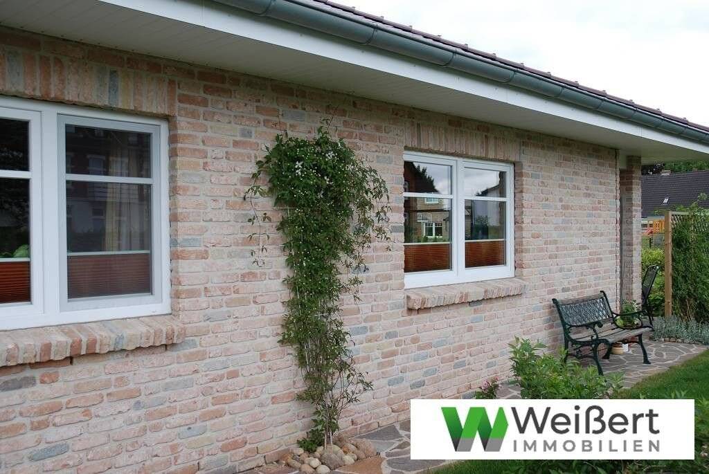 Thumbnail-Ebenerdig wohnen mit geschützter Terrasse - Neubauprojekt Bungalow in Niedrigenergiehaus