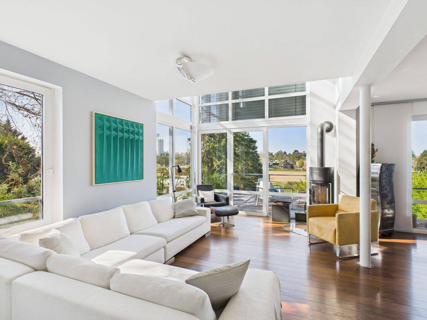 Thumbnail-Luxuriöses Einfamilienhaus in Toplage mit Panoramablick und moderner Ausstattung