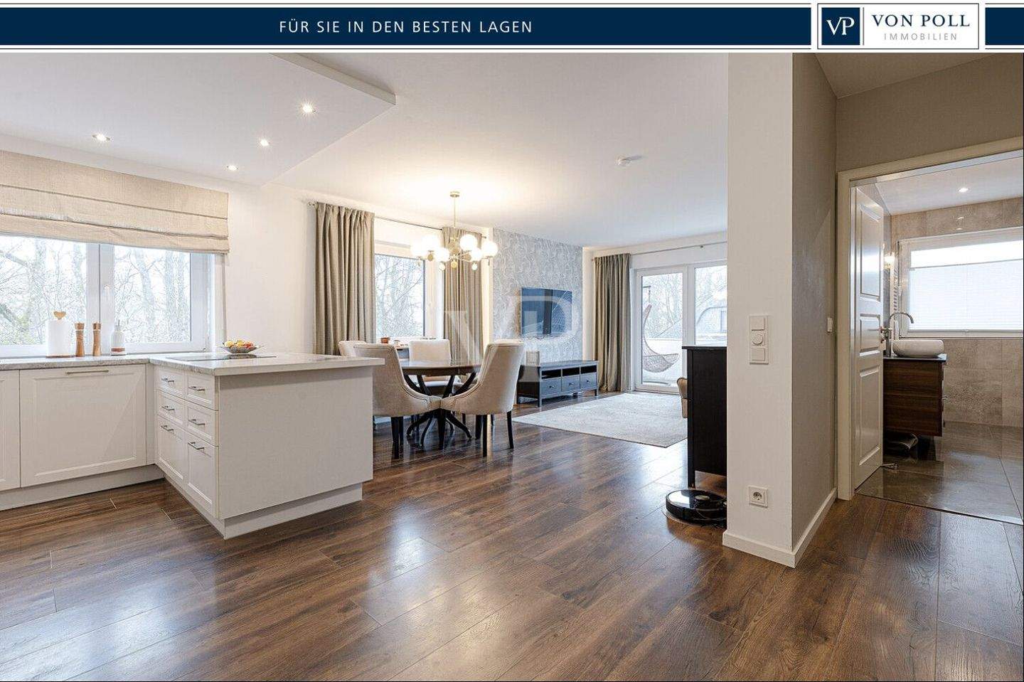 Thumbnail-Modernisierte 3-Zimmer-Wohnung mit Balkon in ruhiger Waldrandlage