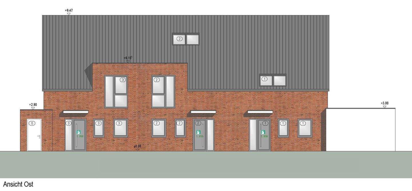 Thumbnail-KFW 40! Neubau! Modernes Reihenhaus mit Terrasse und Garten in Borken-Weseke