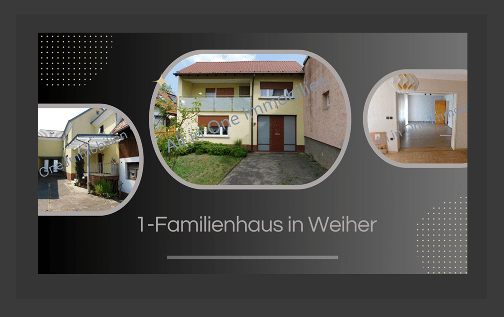 Thumbnail-Raum für neue Ideen !!! Familientraum mit Renovierungsbedarf OT Weiher